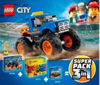 LEGO® Set 66615 - City / Classic Super Pack 3 in 1