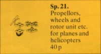 LEGO® Set Sp21 - Propellers, Wheels and Rotors