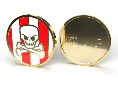 LEGO® Set 5006471 - Pirates Logo Collectible Coin