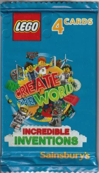 LEGO® Set VV1167 - Create the World Trading Cards: Incredible Inventions - Random Pack