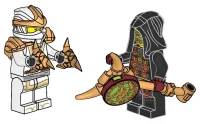 LEGO® Set L0002216 - Zane and Loyalist Leader