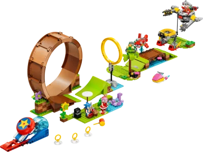 LEGO® Set 76994 - Sonic’s Green Hill Zone Loop Challenge