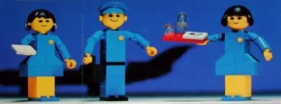 LEGO® Set 1561-2 - Lufthansa Flight Crew