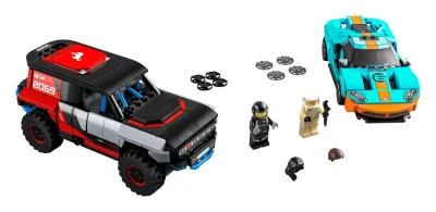 LEGO® Set 76905 - Ford GT Heritage Edition und Bronco R