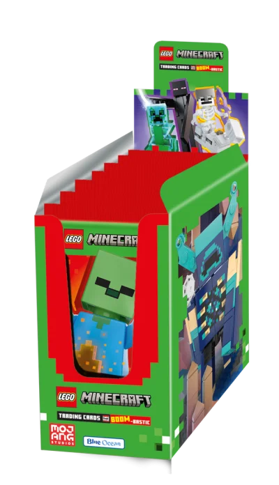 LEGO® Set 702502-3 - Minecraft Trading Cards Series 2: Boom-Bastic - Sealed Box (25 Packs)