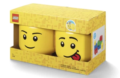 LEGO® Set 40321740 - Storage Head Combo (Boy and Silly)