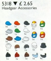 LEGO® Set 5318 - Head Wear