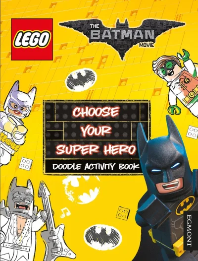 LEGO® Set 9781405286251 - The Batman Movie: Choose Your Super Hero: Doodle Activity Book