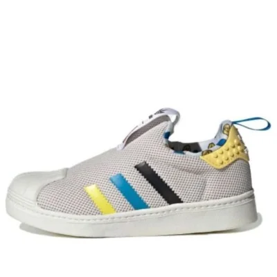 LEGO® Set IF2919 - adidas Superstar 360 x LEGO (Grey One) - Kids' Shoes