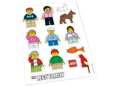 LEGO® Set 850794 - Family Window Decals