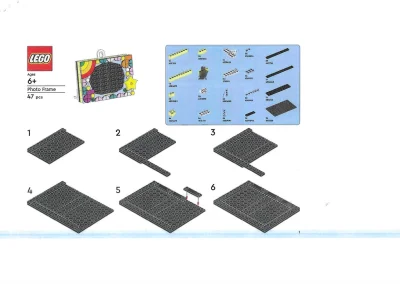 LEGO® Set FRAME-2 - Photo Frame
