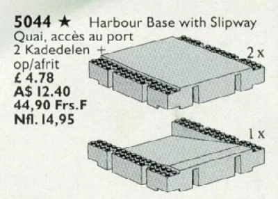 LEGO® Set 5044 - Plateau, Approach for Harbour