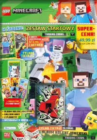 LEGO® Set 4143644509990 - Minecraft Trading Cards Series 1 - Starterpack (Polish Version)
