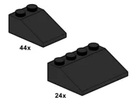 LEGO® Set 10054 - Black Slopes 33 3 x 2 and 3 x 4