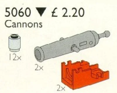 LEGO® Set 5060 - Cannons