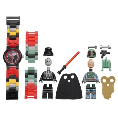 LEGO® Set 5005212 - Darth Vader and Boba Fett Buildable Watch with Toy