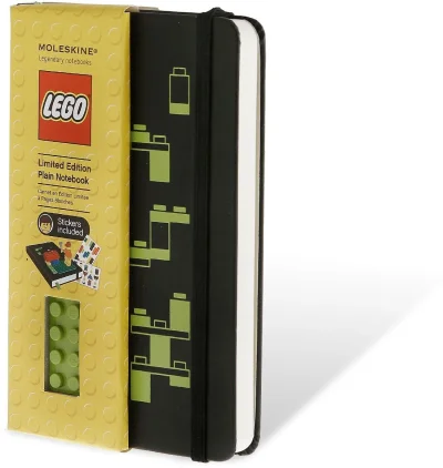 LEGO® Set 5001128 - Limited Edition Plain Notebook (Lime)