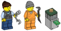 LEGO® Set 952501 - Police Officer and Criminal