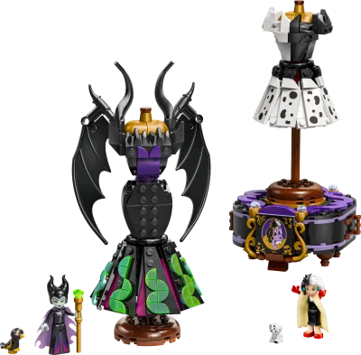 LEGO® Set 43262 - Maleficent's and Cruella de Vil's Dresses