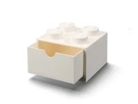 LEGO® Set 5006313 - Desk Drawer 2 x 2 (White)