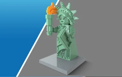 LEGO® Set LIBERTY - Lady Liberty Model