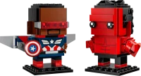 LEGO® Set 40668 - Captain America & Red Hulk Figures