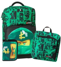 LEGO® Set 202282201 - Ninjago Lloyd Backpack with Gym Bag and Pencil Case