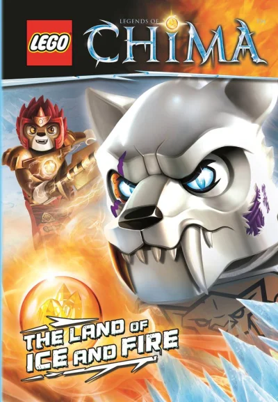 LEGO® Set 9781405275996 - Legends of Chima: The Land of Ice and Fire