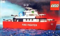 LEGO® Set 316 - Fire Fighter Ship
