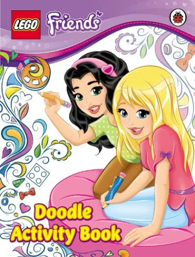 LEGO® Set 9780241196861 - Friends: Doodle Activity Book