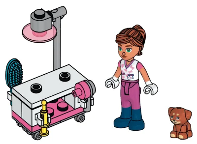 LEGO® Set 951446 - Valeria with Puppy
