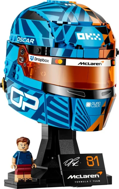 LEGO® Set 43017 - McLaren Mastercard F1 Team Oscar Piastri Helmet