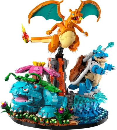 LEGO® Set 72153 - Venusaur, Charizard and Blastoise