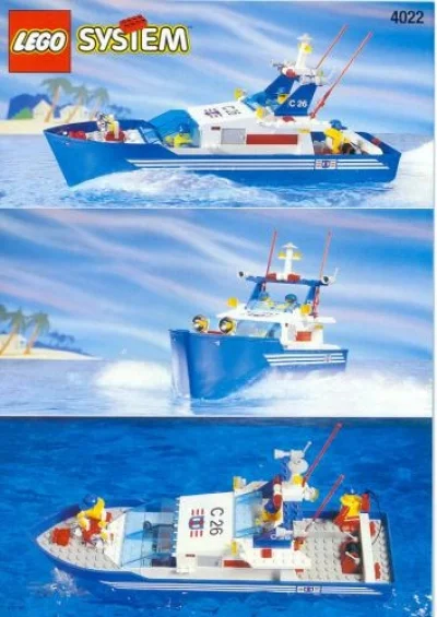 LEGO® Set 4022 - C26 Sea Cutter