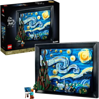 LEGO® Set 21333 - Vincent van Gogh – Sternennacht