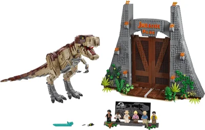 LEGO® Set 75936 - Jurassic Park: T. Rex' Verwüstung