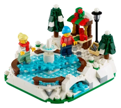 LEGO® Set 40416 - Ice Skating Rink