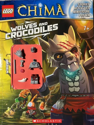 LEGO® Set 9780545570039 - Legends of Chima: Wolves and Crocodiles