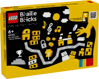 LEGO® Set 40722 - Play with Braille - German Alphabet