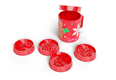 LEGO® Set 5008259 - Christmas Cookie Stamps & Mug Set