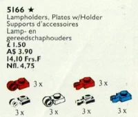 LEGO® Set 5166 - Lampholders, Plates with Holder