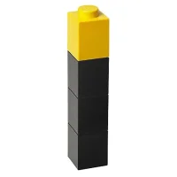 LEGO® Set 5005177 - Square Drinking Bottle (Black)