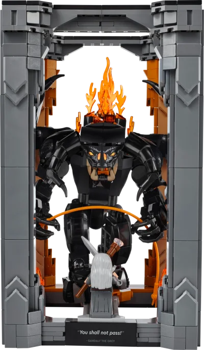 LEGO® Set 10367 - The Lord of the Rings: Balrog Book Nook