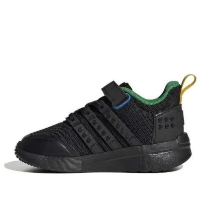 LEGO® Set IF2892 - adidas Racer TR21 x LEGO (Black Green) - Infant Shoes