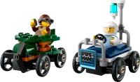 LEGO® Set 60459 - Airplane vs. Hospital Bed Race Car Pack