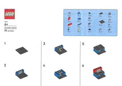 LEGO® Set ARCADE - Arcade driving game