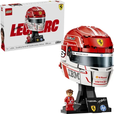 LEGO® Set 43014 - Scuderia Ferrari HP Charles Leclerc Helmet