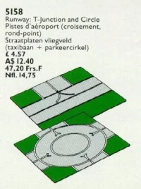 LEGO® Set 5158 - T-Junction, Circle Plates