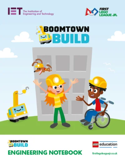 LEGO® Set FLL2019-5 - BOOMTOWN BUILD Engineering Notebook (FLL Jr.)