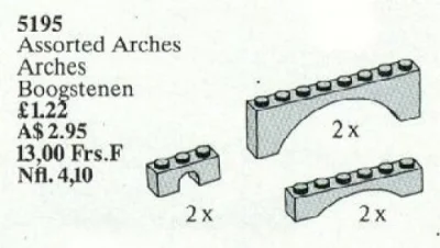 LEGO® Set 5195 - Assorted Arches